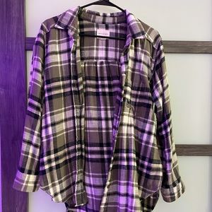 Womens American eagle flannel